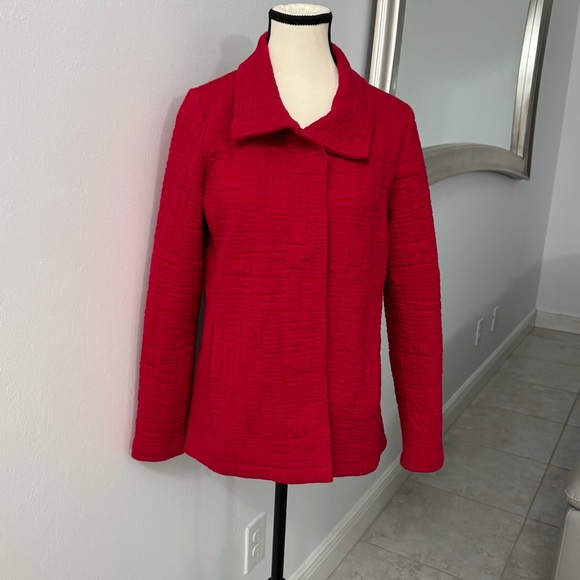 Habitat Jackets & Blazers - Habitat Women's Bold Red Pea Coat